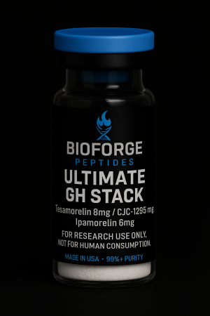 ultimate gh stack tesamorelin (8mg) / cjc 1295 no dac (5mg) / ipamorelin (6mg)